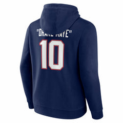 Drake Maye New England Patriots Nickname Hoodie Navy | NFL