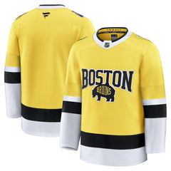 Boston Bruins Fanatics 2026 NHL Stadium Series Premium Jersey - Gold - NHL