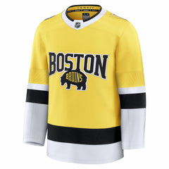 Boston Bruins Fanatics 2026 NHL Stadium Series Premium Custom Jersey - Gold - NHL