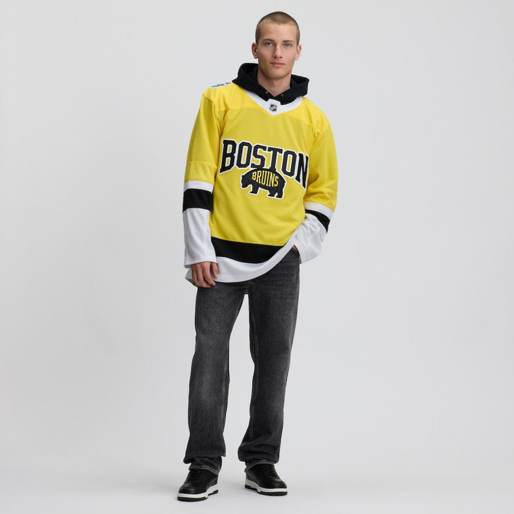 Boston Bruins Fanatics 2026 NHL Stadium Series Premium Custom Jersey - Gold - NHL