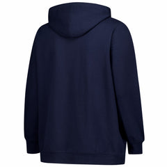 Denver Broncos Women's Plus Size Heart & Soul Notch Neck Hoodie Navy | Fanatics