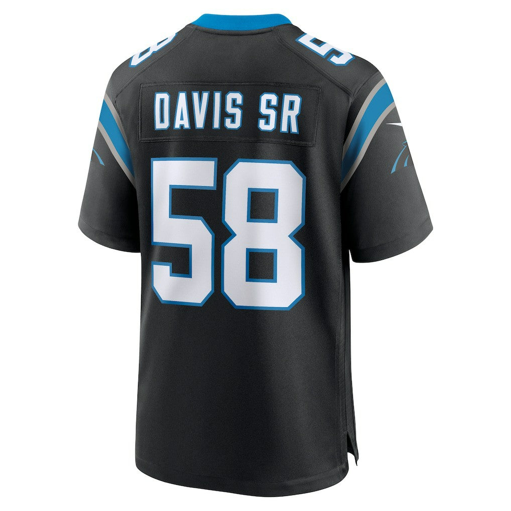 Thomas Davis Sr. Carolina Panthers Team Retired Game Jersey Black | Nike for Sale