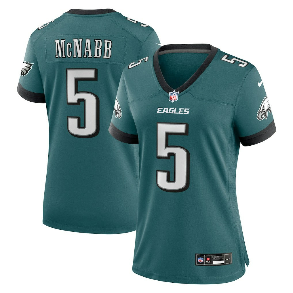 Donovan McNabb Philadelphia Eagles Women's Team Retired Game Jersey Midnight Green | Nike for Sale