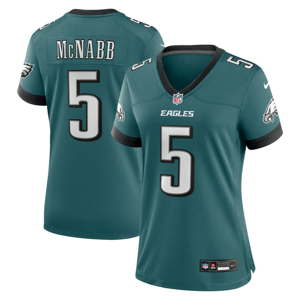 Donovan McNabb Philadelphia Eagles Women's Team Retired Game Jersey Midnight Green | Nike for Sale