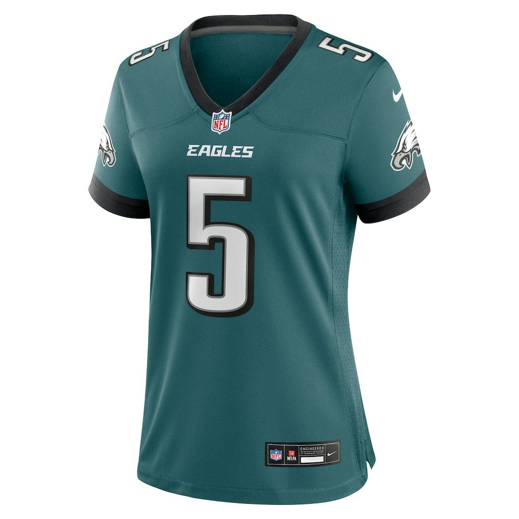 Donovan McNabb Philadelphia Eagles Women's Team Retired Game Jersey Midnight Green | Nike for Sale