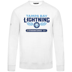 Tampa Bay Lightning Levelwear 2026 NHL Stadium Series Zane Stacked Sweatshirt - White - NHL