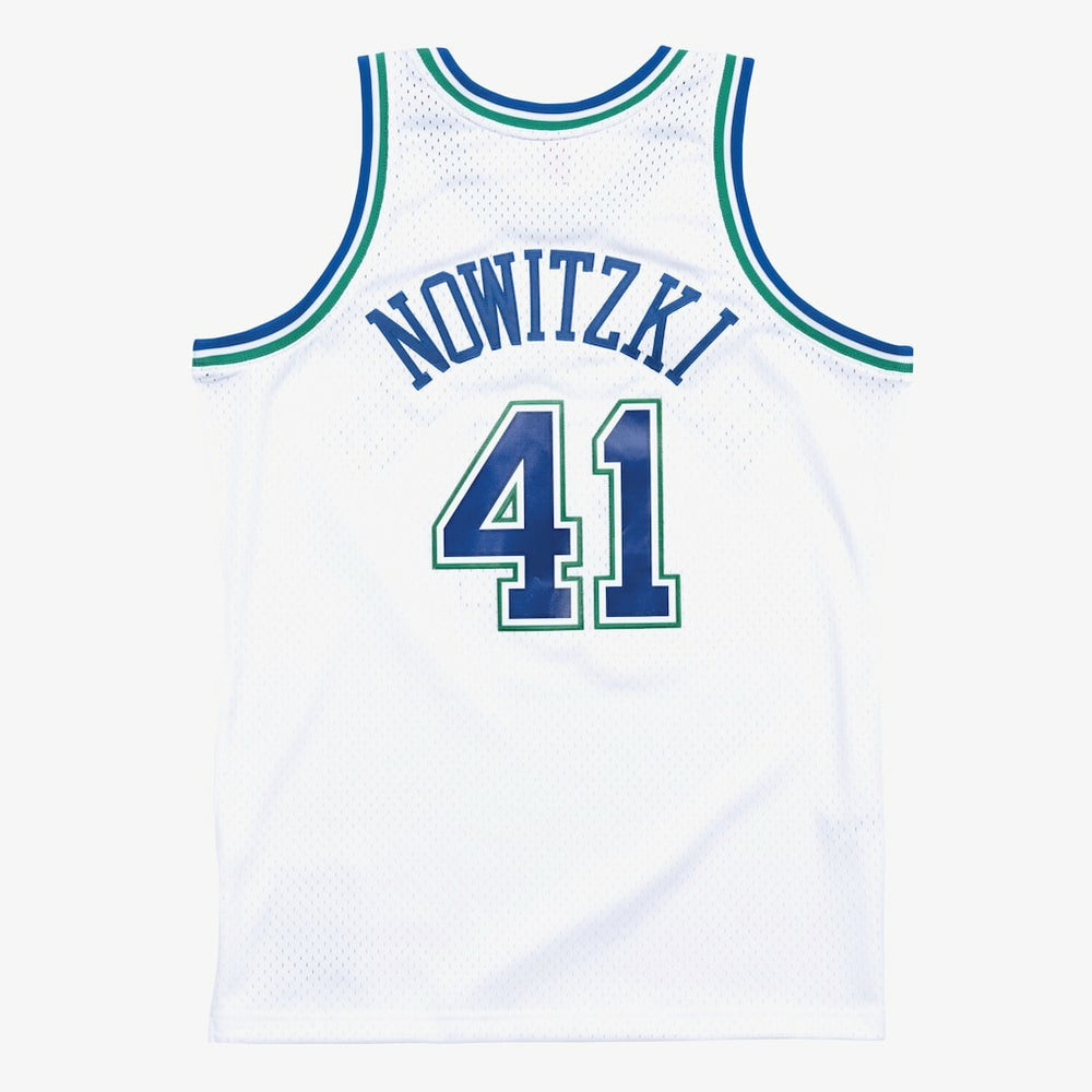 Dirk Nowitzki Dallas Mavericks 1998-99 Hardwood Classics Swingman Jersey White - NBA