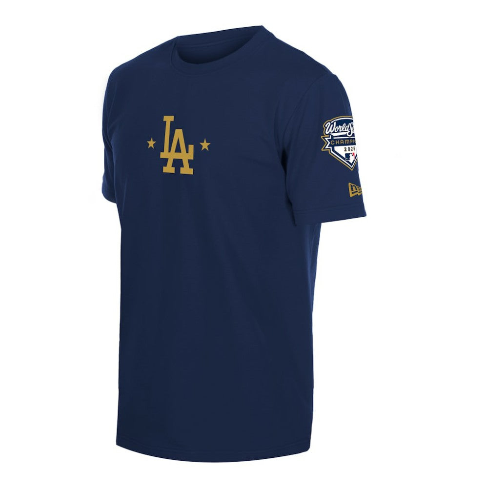 Los Angeles Dodgers New Era 2026 Gold Collection Logo & Patch T-Shirt - MLB