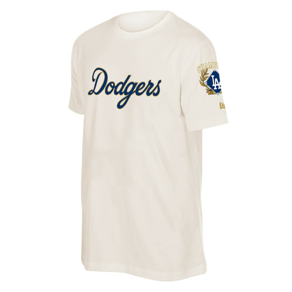 Los Angeles Dodgers New Era 2026 Gold Collection Logo & Patch T-Shirt - MLB