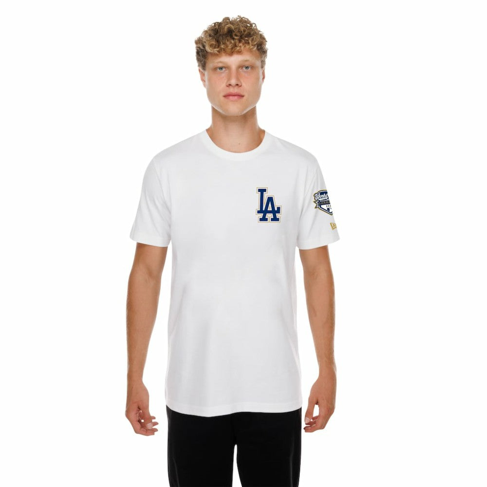 Los Angeles Dodgers New Era 2026 Gold Collection Logo & Patch T-Shirt - MLB