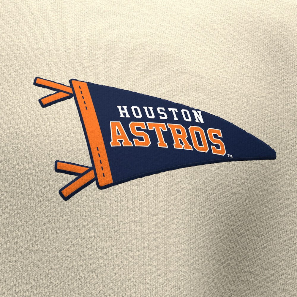 Houston Astros Fanatics Unisex Spirit Jersey Fleece Crewneck Pennant Sweatshirt - MLB