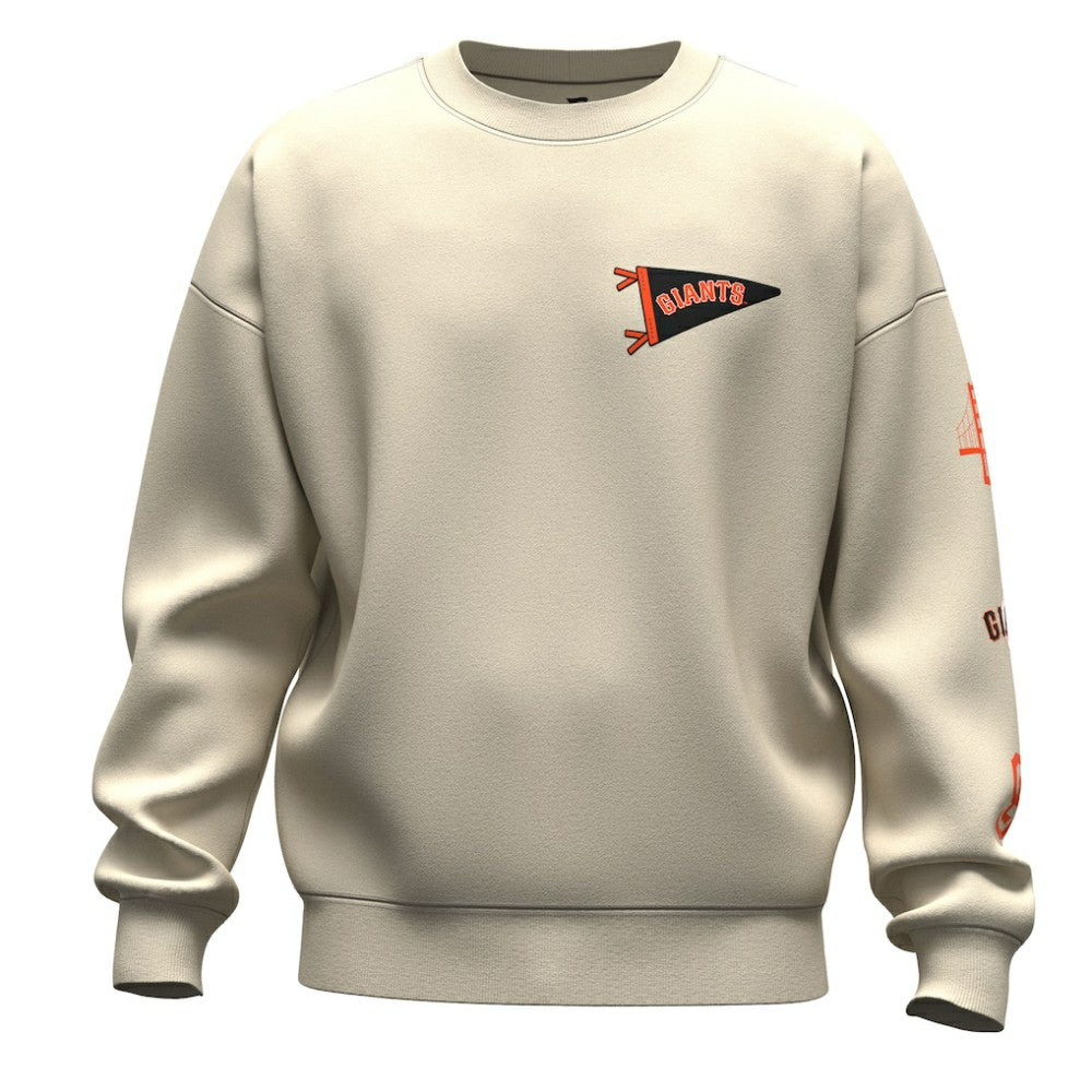San Francisco Giants Fanatics Unisex Spirit Jersey Fleece Crewneck Pennant Sweatshirt - MLB