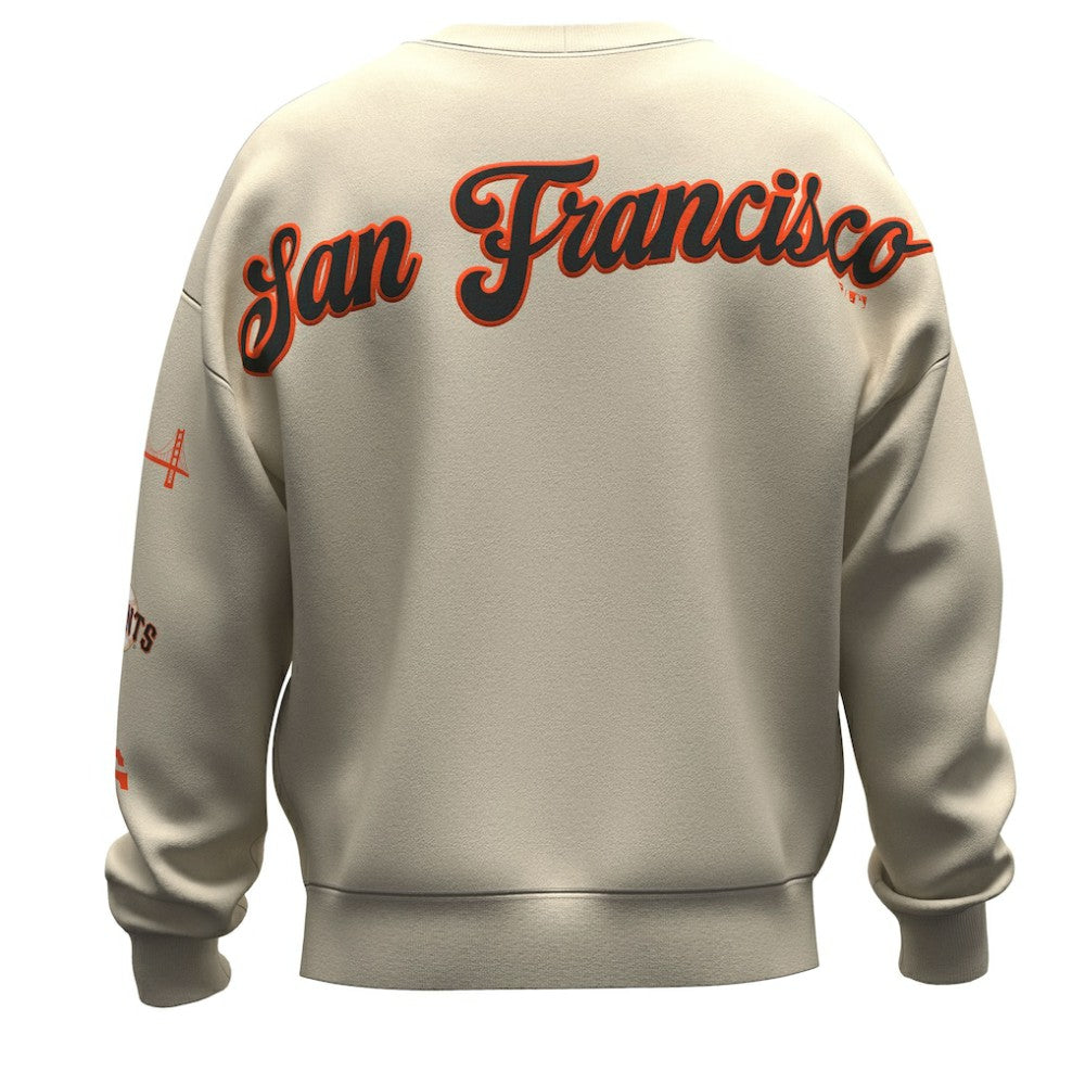 San Francisco Giants Fanatics Unisex Spirit Jersey Fleece Crewneck Pennant Sweatshirt - MLB