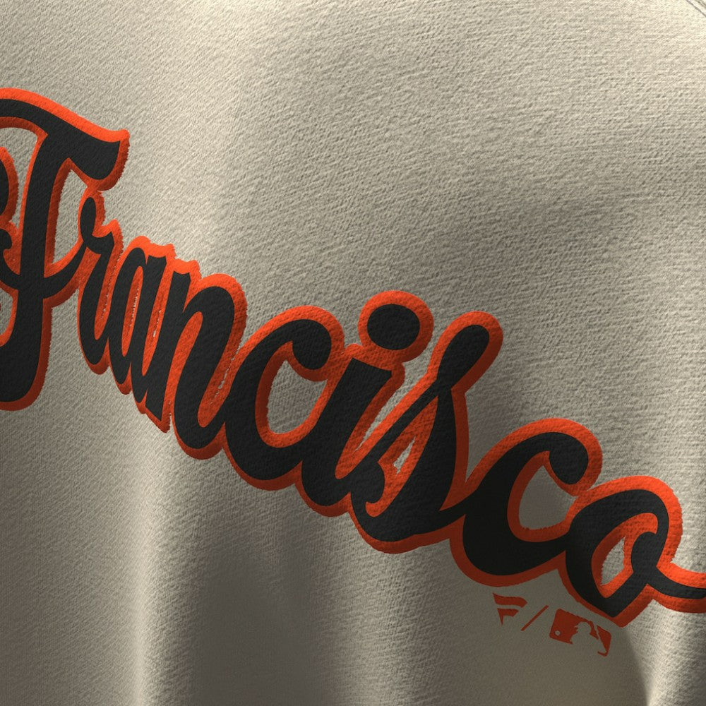 San Francisco Giants Fanatics Unisex Spirit Jersey Fleece Crewneck Pennant Sweatshirt - MLB