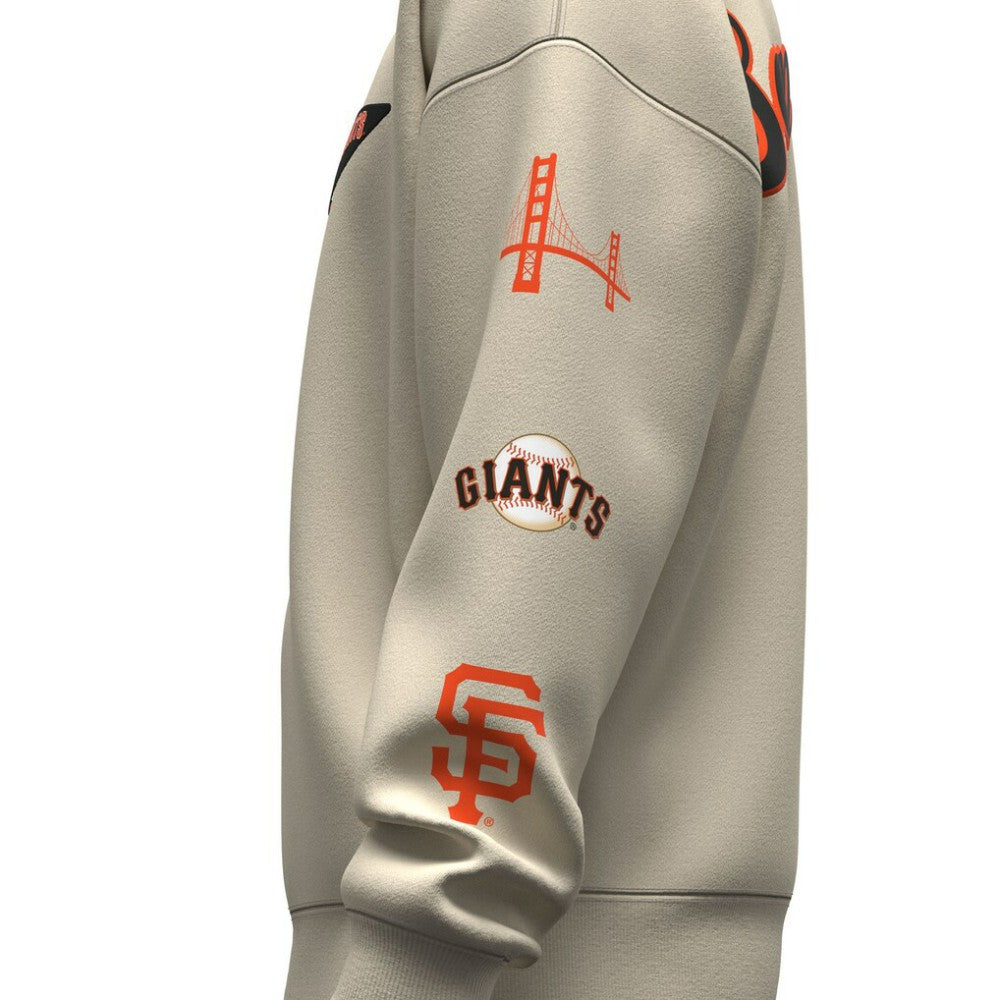 San Francisco Giants Fanatics Unisex Spirit Jersey Fleece Crewneck Pennant Sweatshirt - MLB
