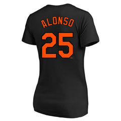 Pete Alonso Baltimore Orioles Profile Women's Plus Size Name & Number V-Neck T-Shirt - MLB