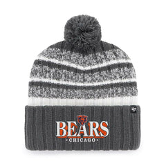 Chicago Bears '47 Tavern Cuffed Knit Hat with Pom Charcoal | 47 brand