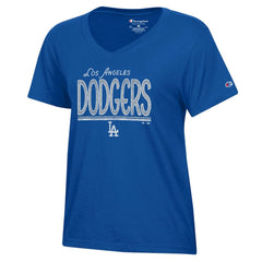 Los Angeles Dodgers Champion Women's Core V-Neck T-Shirt - MLB