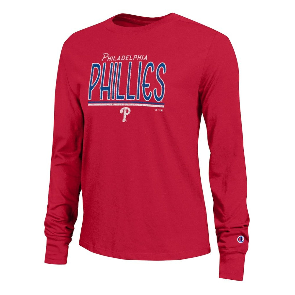 Philadelphia Phillies Champion Women's Long Sleeve T-Shirt - MLB