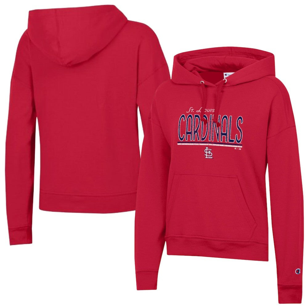 St. Louis Cardinals Champion Women's Vintage Powerblend Hoodie - MLB