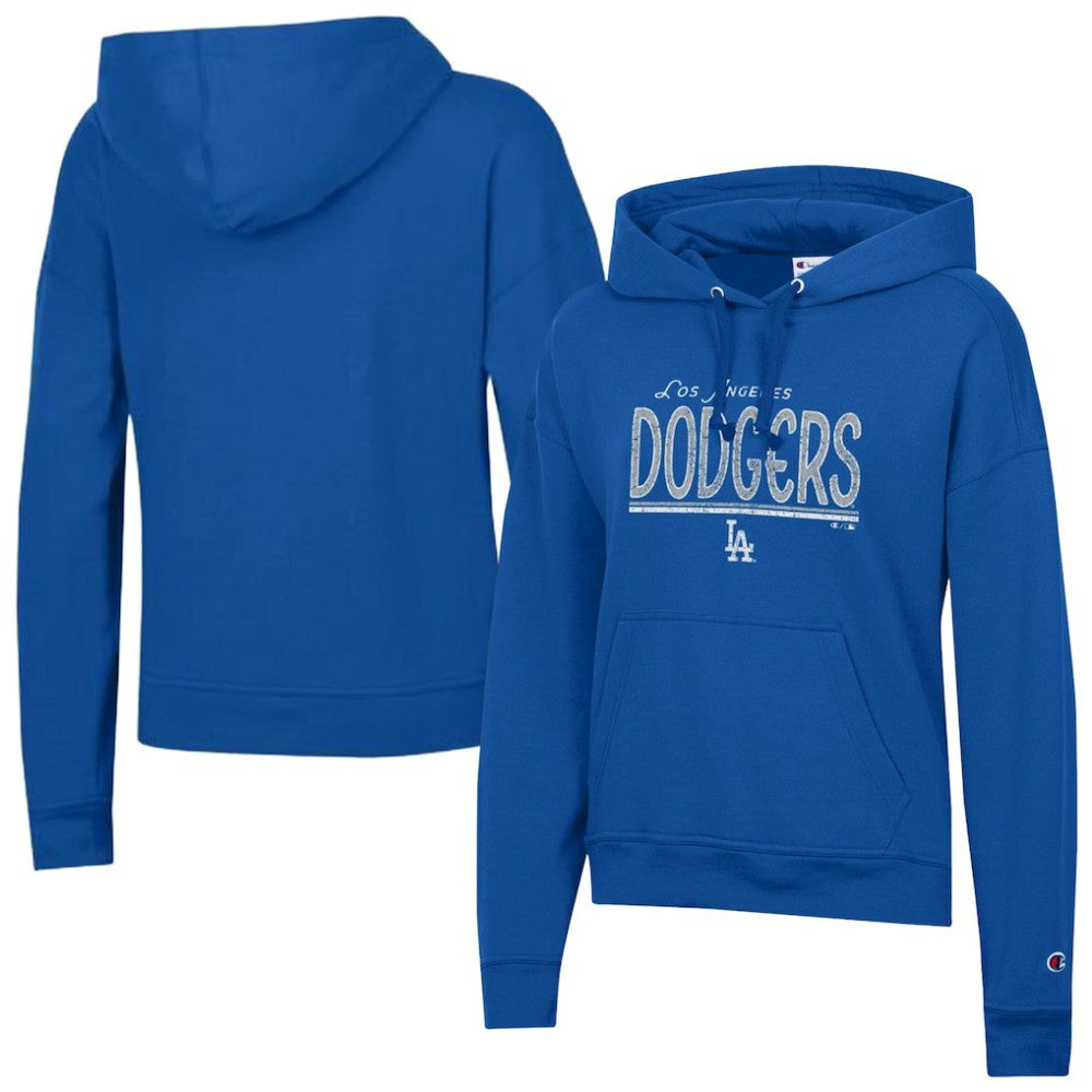 Los Angeles Dodgers Champion Women's Vintage Powerblend Hoodie - MLB