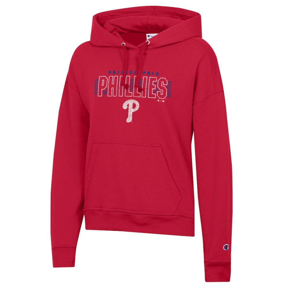 Philadelphia Phillies Champion Women's Distressed Powerblend Hoodie - MLB