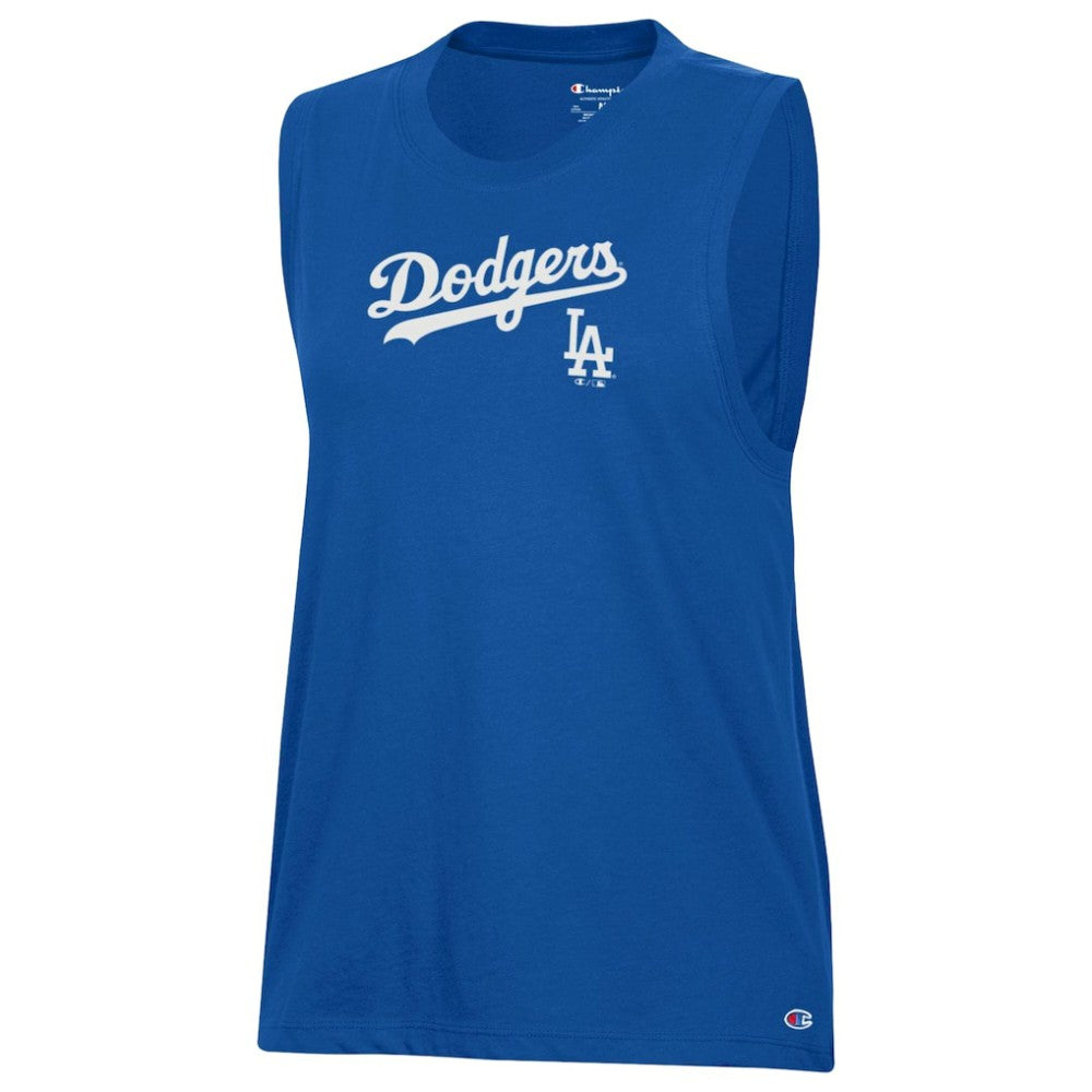 Los Angeles Dodgers Champion Women's Muscle Tank Top - MLB