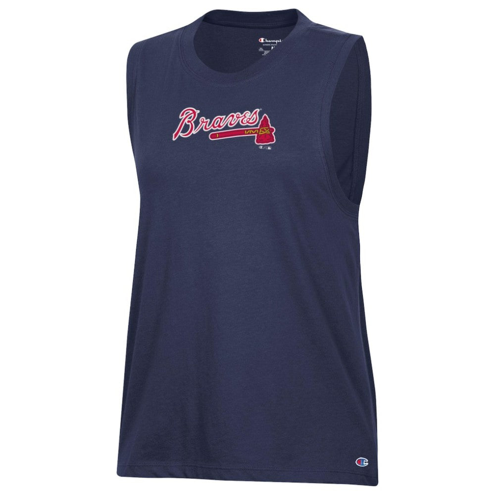 Atlanta Braves Champion Women's Muscle Tank Top - MLB