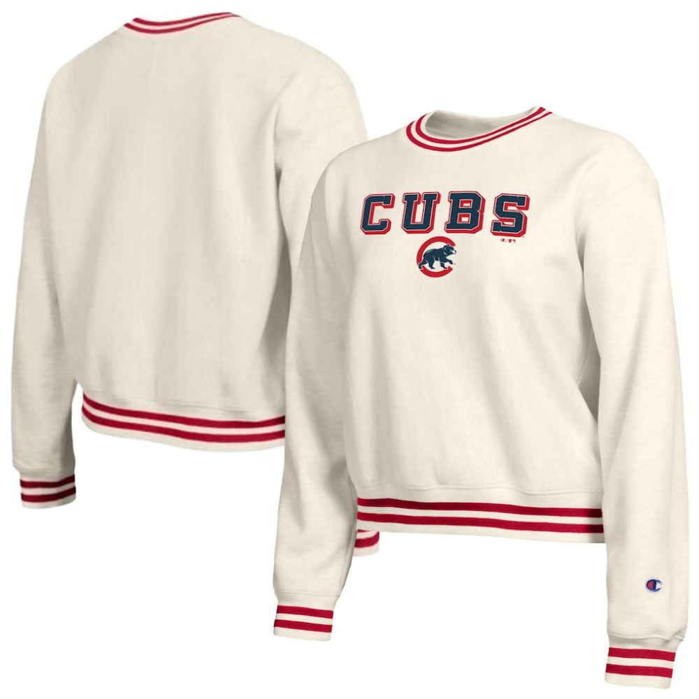 Chicago Cubs Champion Women's Reverse Weave Sweatshirt - MLB