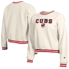 Chicago Cubs Champion Women's Reverse Weave Sweatshirt - MLB