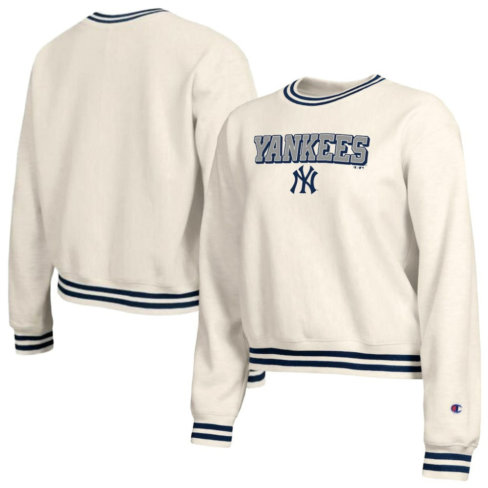 New York Yankees Champion Women's Reverse Weave Sweatshirt - MLB