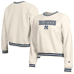 New York Yankees Champion Women's Reverse Weave Sweatshirt - MLB