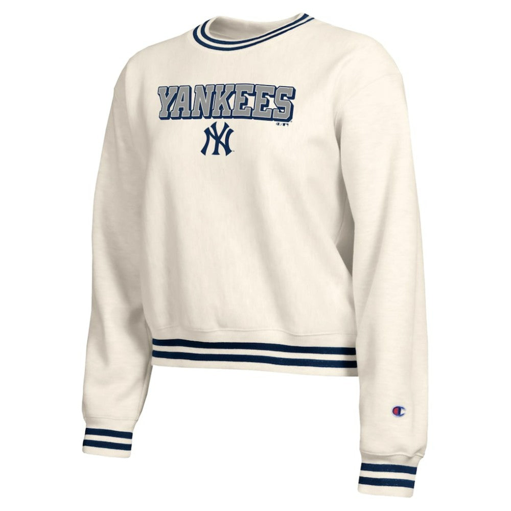 New York Yankees Champion Women's Reverse Weave Sweatshirt - MLB