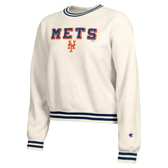 New York Mets Champion Women's Reverse Weave Sweatshirt - MLB