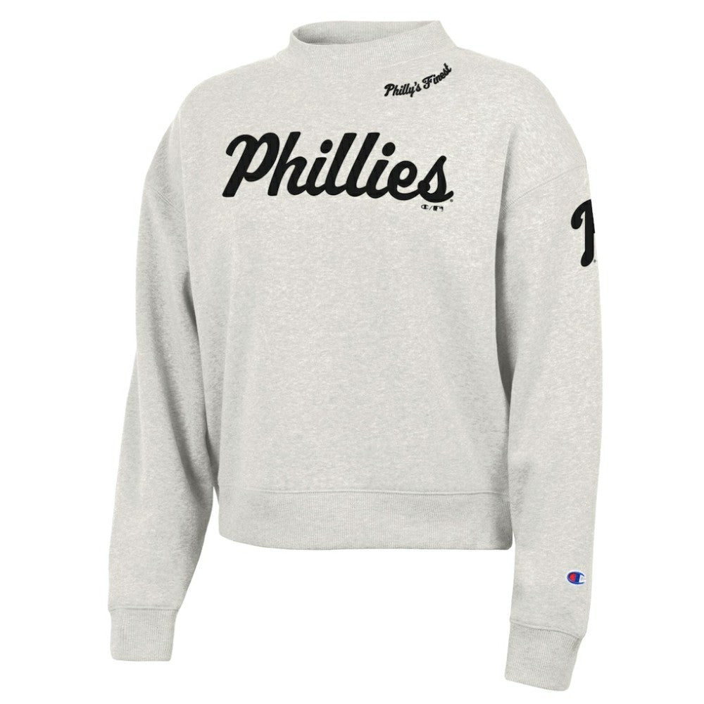 Philadelphia Phillies Champion Women's Triumph Tri-Blend Sweatshirt - MLB