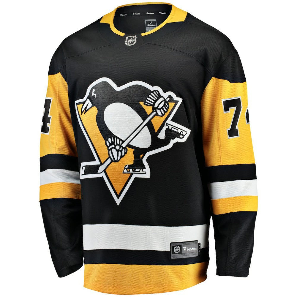 Stuart Skinner Pittsburgh Penguins Fanatics Home Breakaway Jersey - Black - NHL