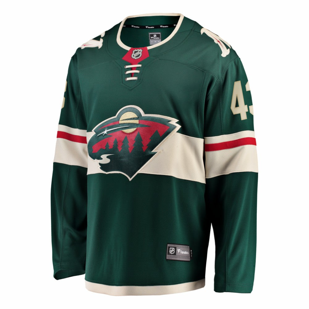 Quinn Hughes Minnesota Wild Fanatics Home Breakaway Jersey - Green - NHL