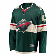 Quinn Hughes Minnesota Wild Fanatics Home Breakaway Jersey - Green - NHL