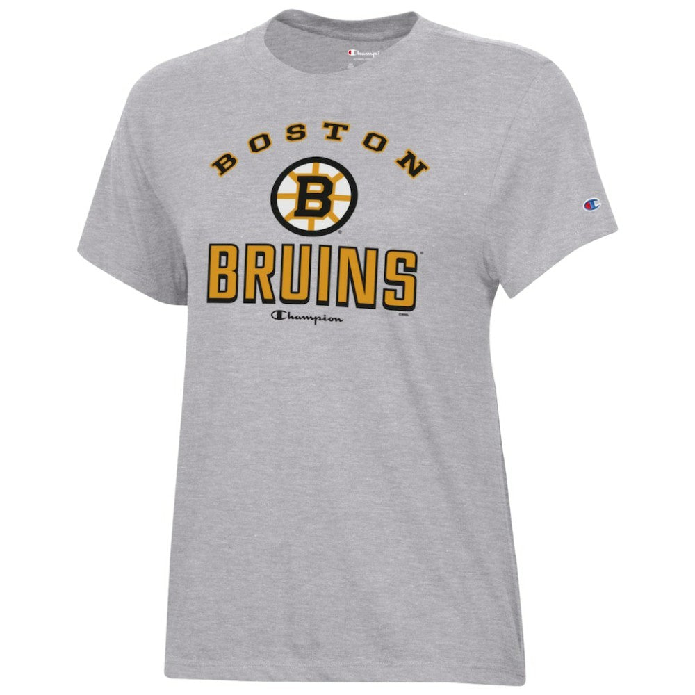 Boston Bruins Champion Women's Core T-Shirt - Gray - NHL