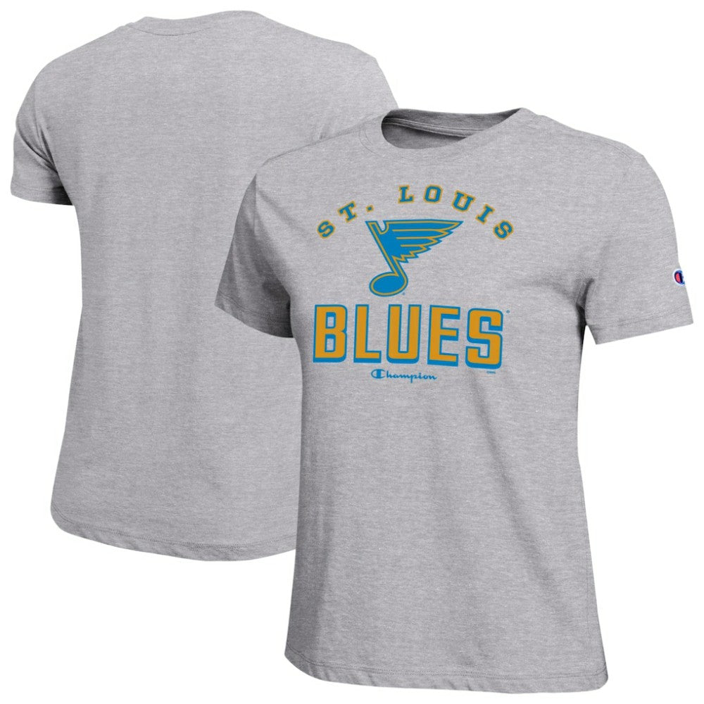 St. Louis Blues Champion Women's Core T-Shirt - Gray - NHL