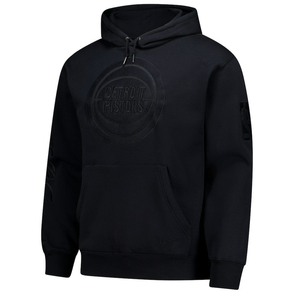 Detroit Pistons Phantom Fleece Hoodie Black - NBA