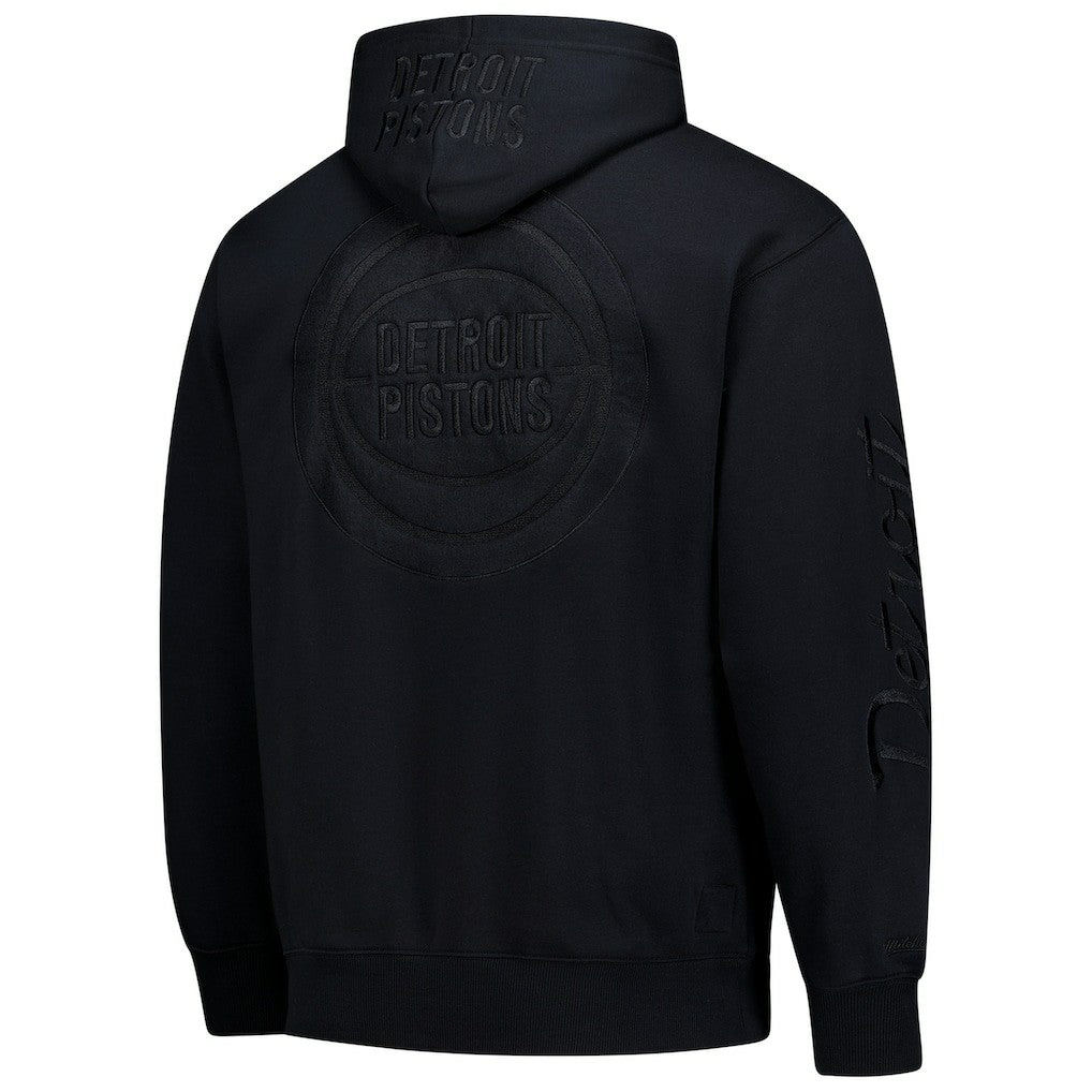 Detroit Pistons Phantom Fleece Hoodie Black - NBA