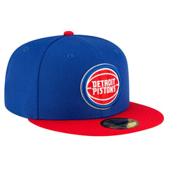 Detroit Pistons Two-Tone 59FIFTY Fitted Hat Blue - NBA