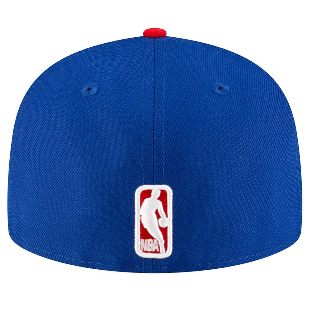 Detroit Pistons Two-Tone 59FIFTY Fitted Hat Blue - NBA