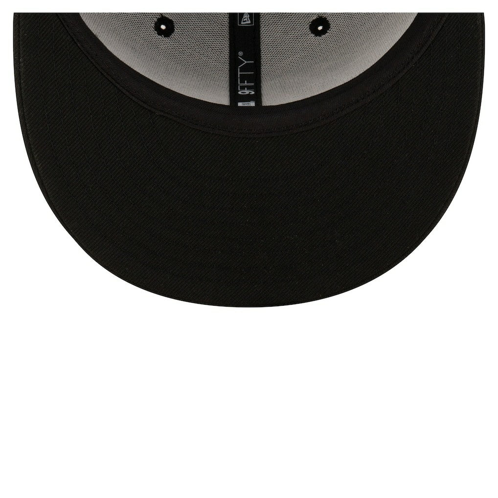 Detroit Pistons Team 9FIFTY Snapback Hat Black/White - NBA