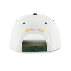 Green Bay Packers '47 Soar Relaxed Hitch Adjustable Hat White | 47 brand