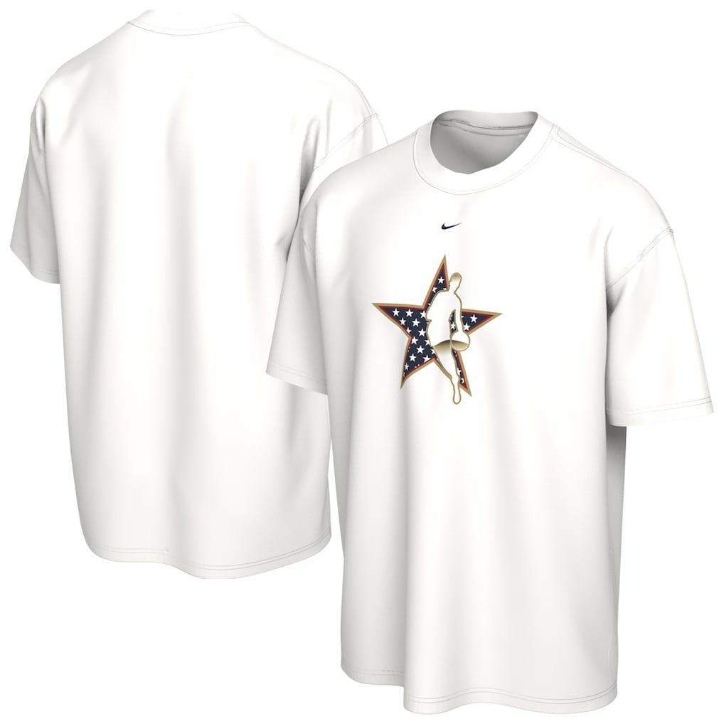 2026 NBA All-Star Game Star USA T-Shirt White - NBA