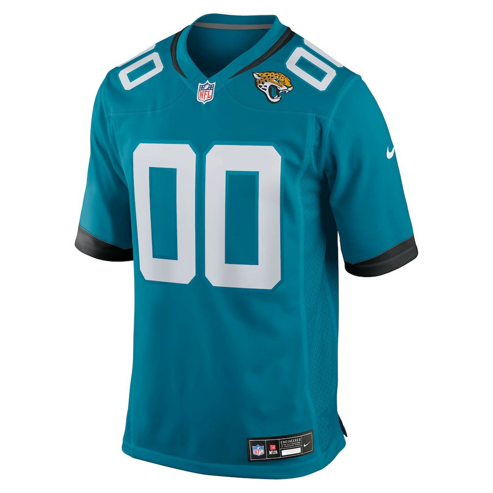 Jacksonville Jaguars Custom Game Jersey Teal | Nike for Sale