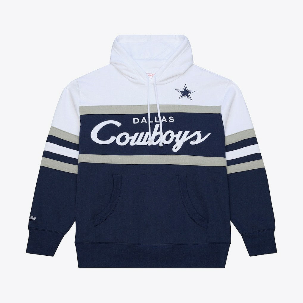Dallas Cowboys Head Coach Hoodie Navy | Mitchell & Ness