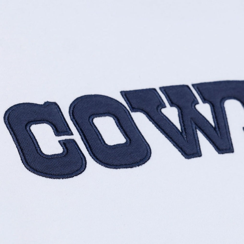 Dallas Cowboys White Out Fleece Sweatshirt White | Mitchell & Ness